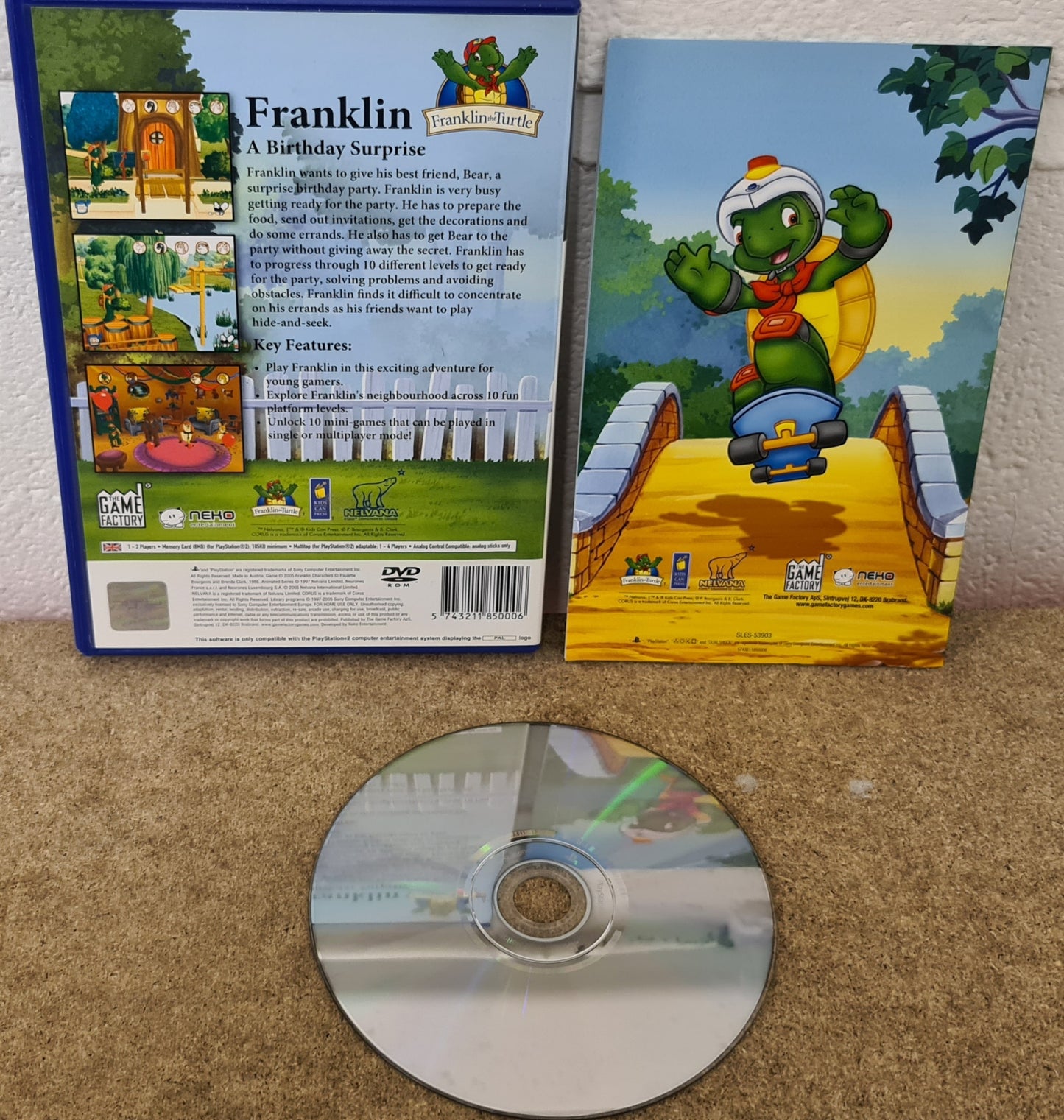 Franklin a Birthday Surprise Sony Playstation 2 (PS2) Game