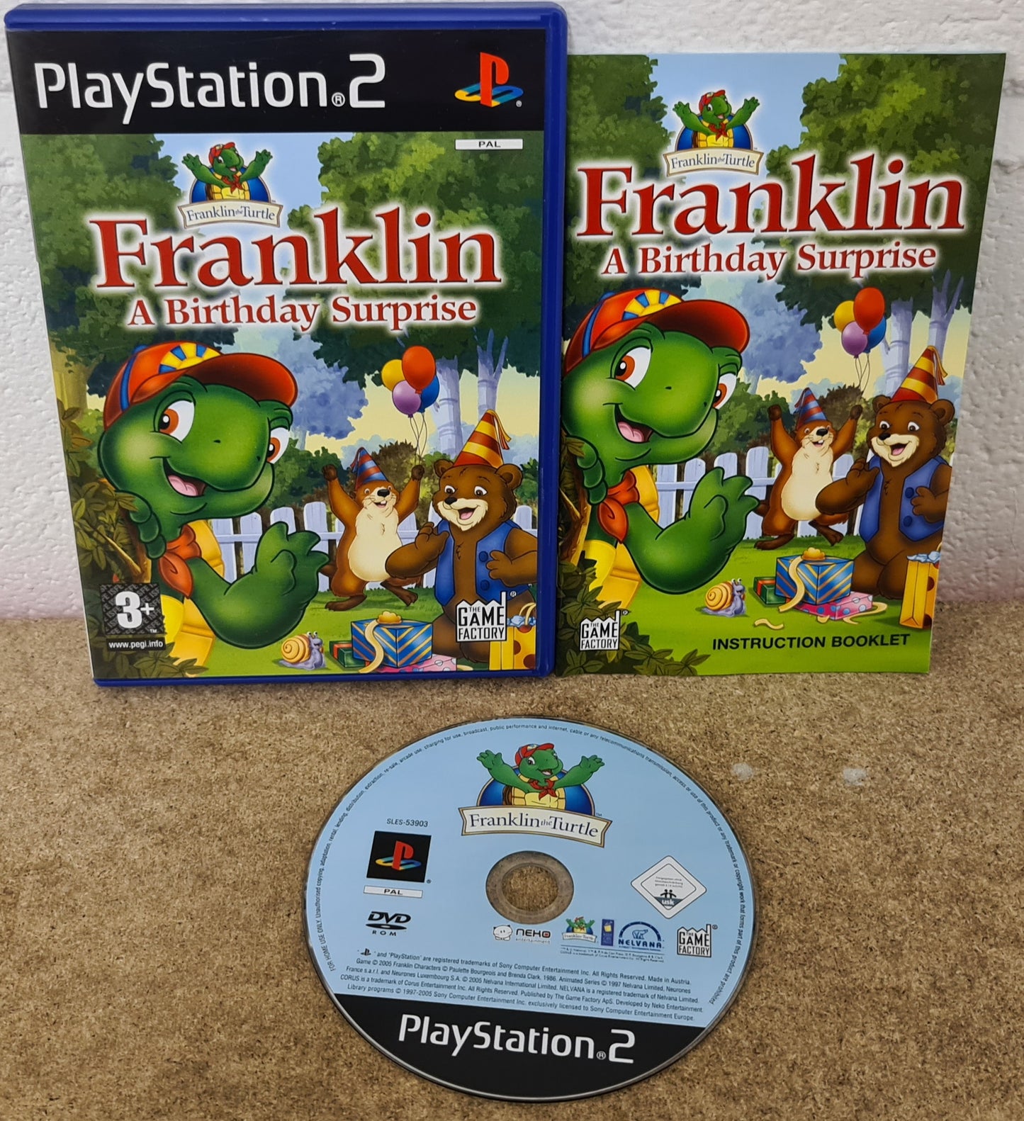 Franklin a Birthday Surprise Sony Playstation 2 (PS2) Game