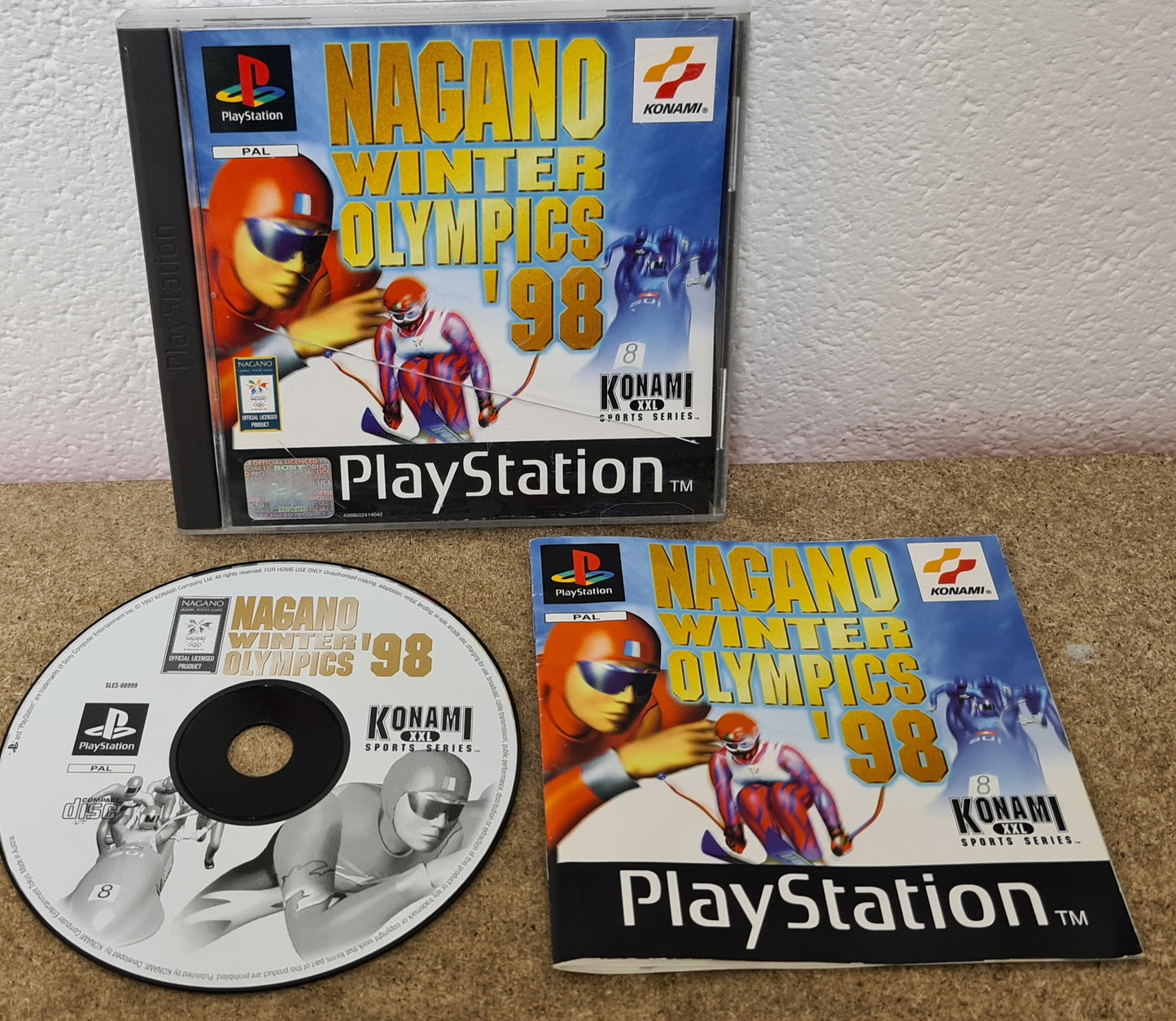 Nagano Winter Olympics 98 Sony Playstation 1 (PS1) Game