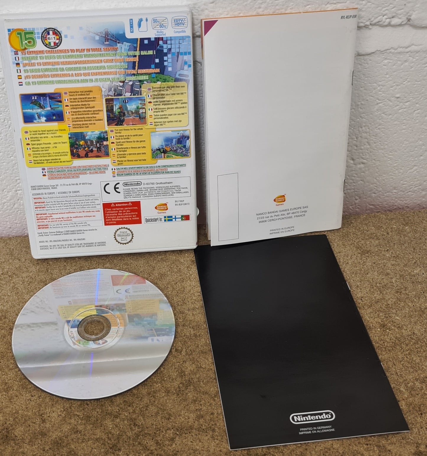 Family Trainer Extreme Challenge Nintendo Wii Game