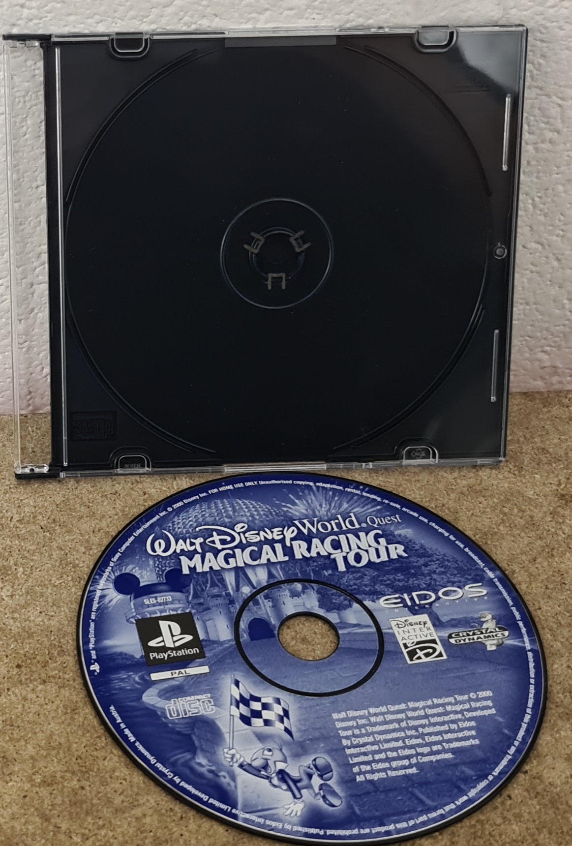 Walt Disney World Quest Magical Racing Tour Sony Playstation 1 (PS1) Game Disc Only