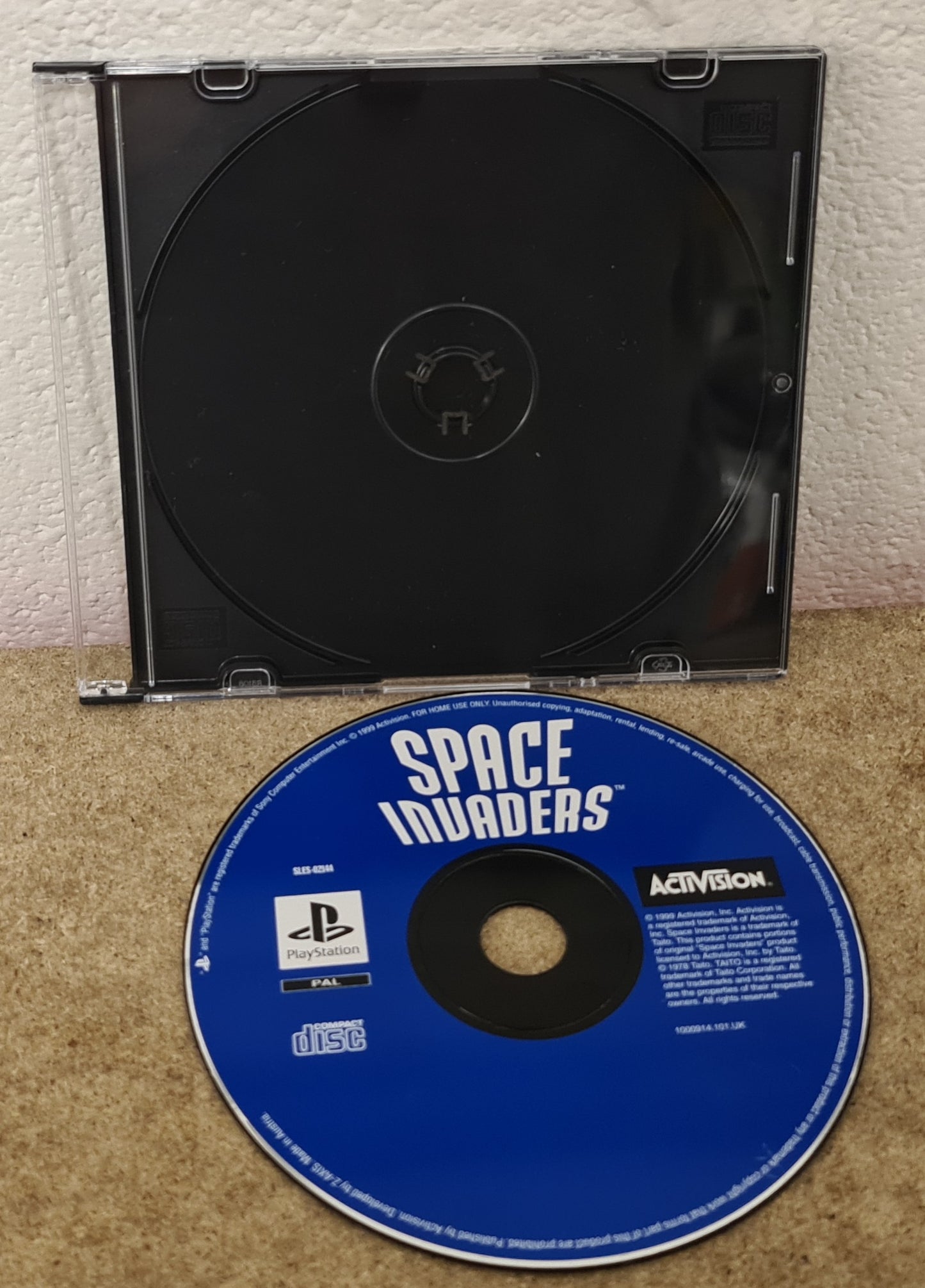 Space Invaders Sony Playstation 1 (PS1) Game Disc Only