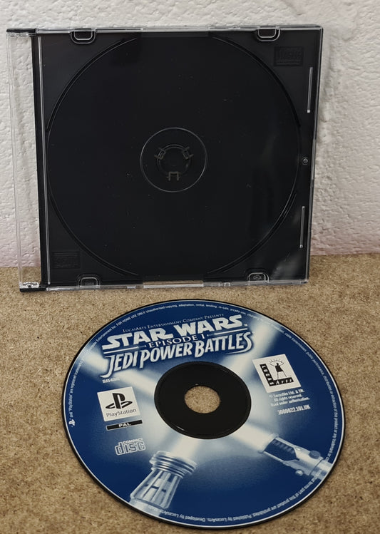 Star Wars Episode I Jedi Power Battles Sony Playstation 1 (PS1) Game Disc Only