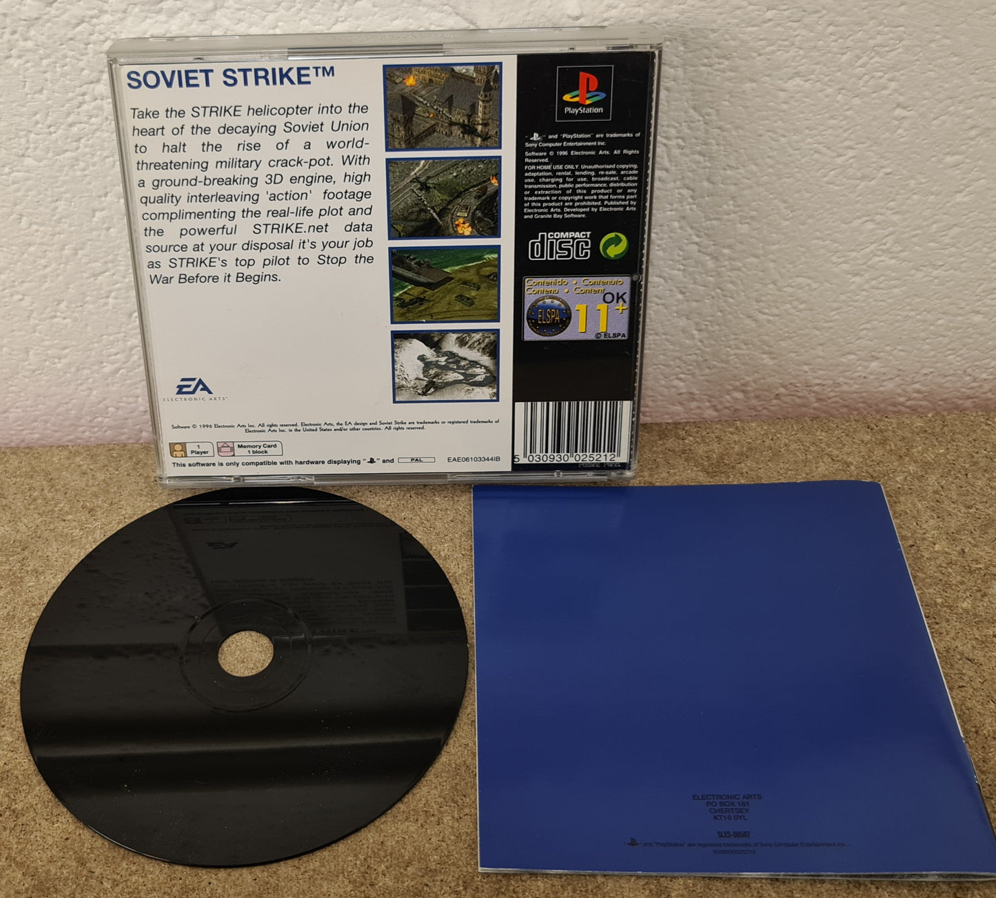 Soviet Strike Classics Sony Playstation 1 (PS1) Game
