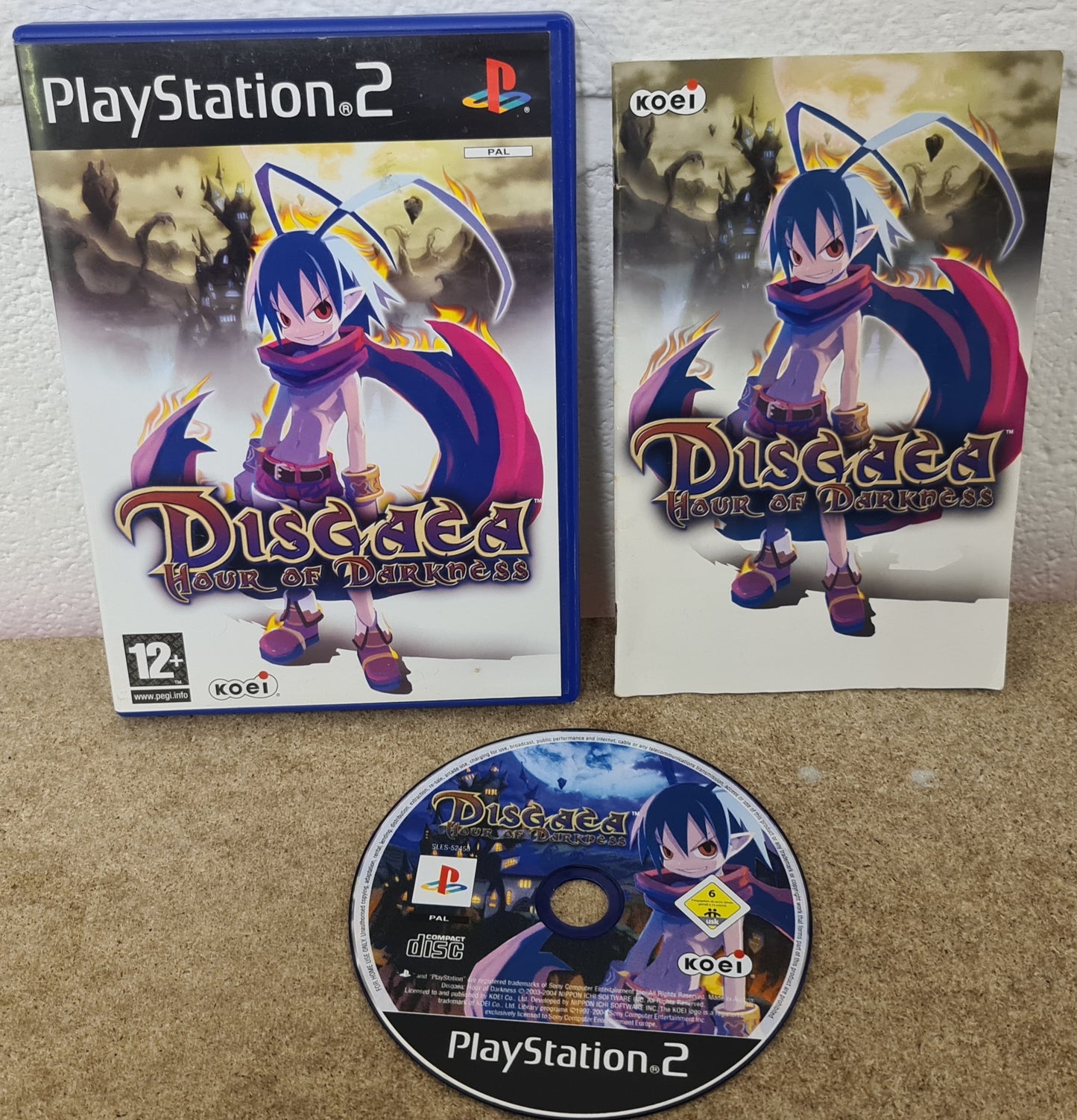 Disgaea Hour of Darkness Sony Playstation 2 (PS2) Game