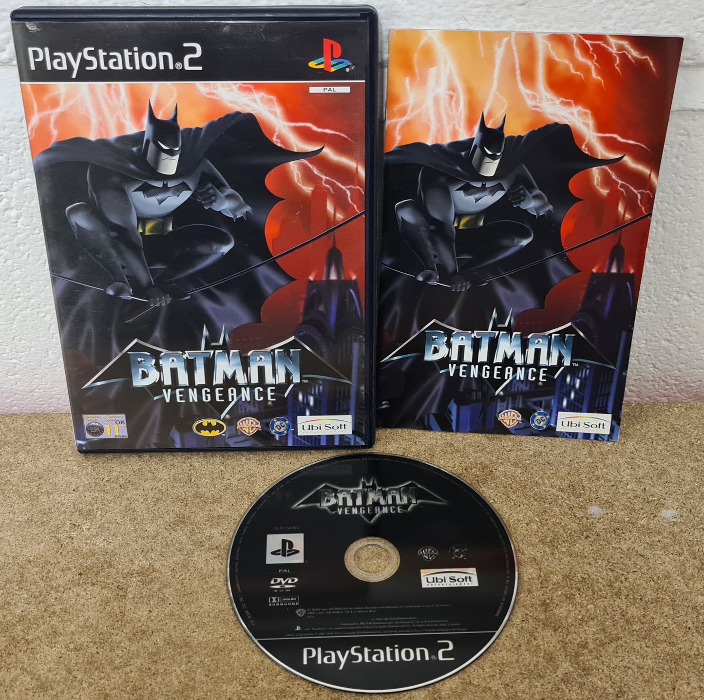 Batman Vengeance Sony Playstation 2 (PS2) Game