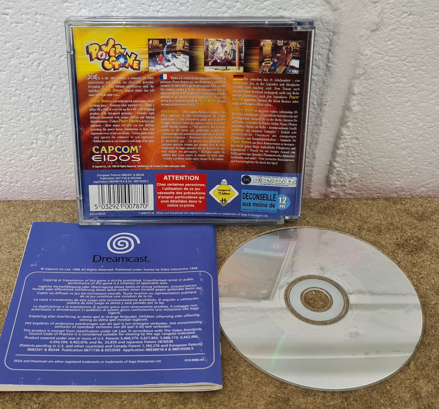 Power Stone Sega Dreamcast Game