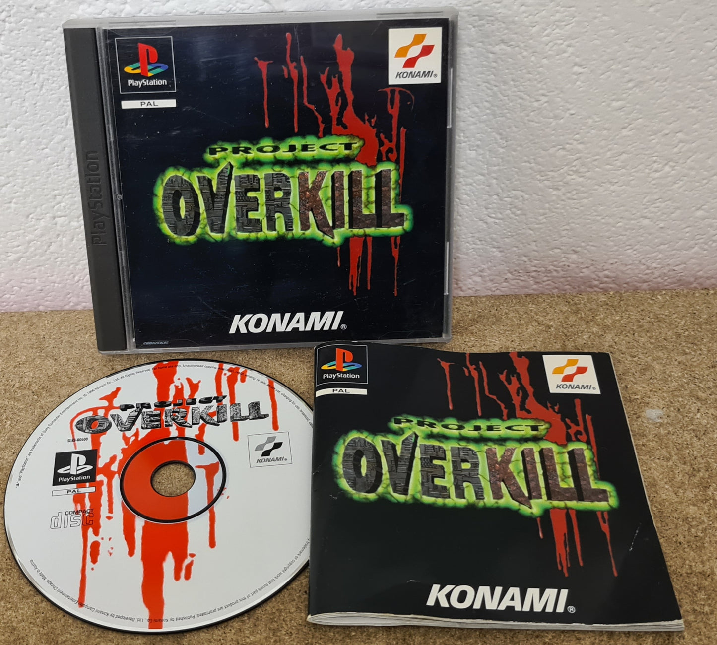 Project Overkill Sony Playstation 1 (PS1) Game