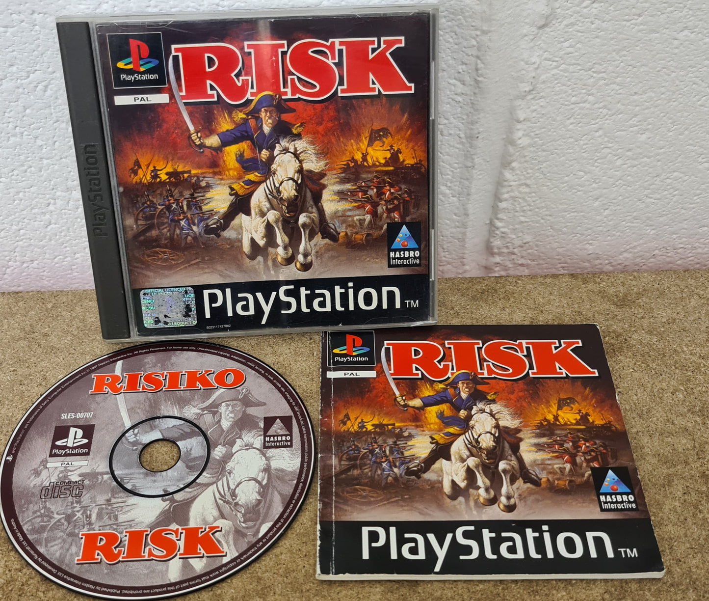Risk Sony Playstation 1 (PS1) Game