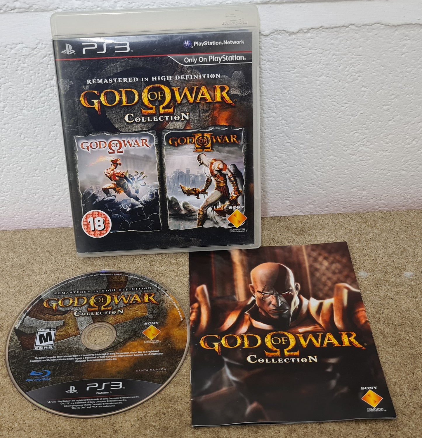 God of War Collection Sony Playstation 3 (PS3) Game