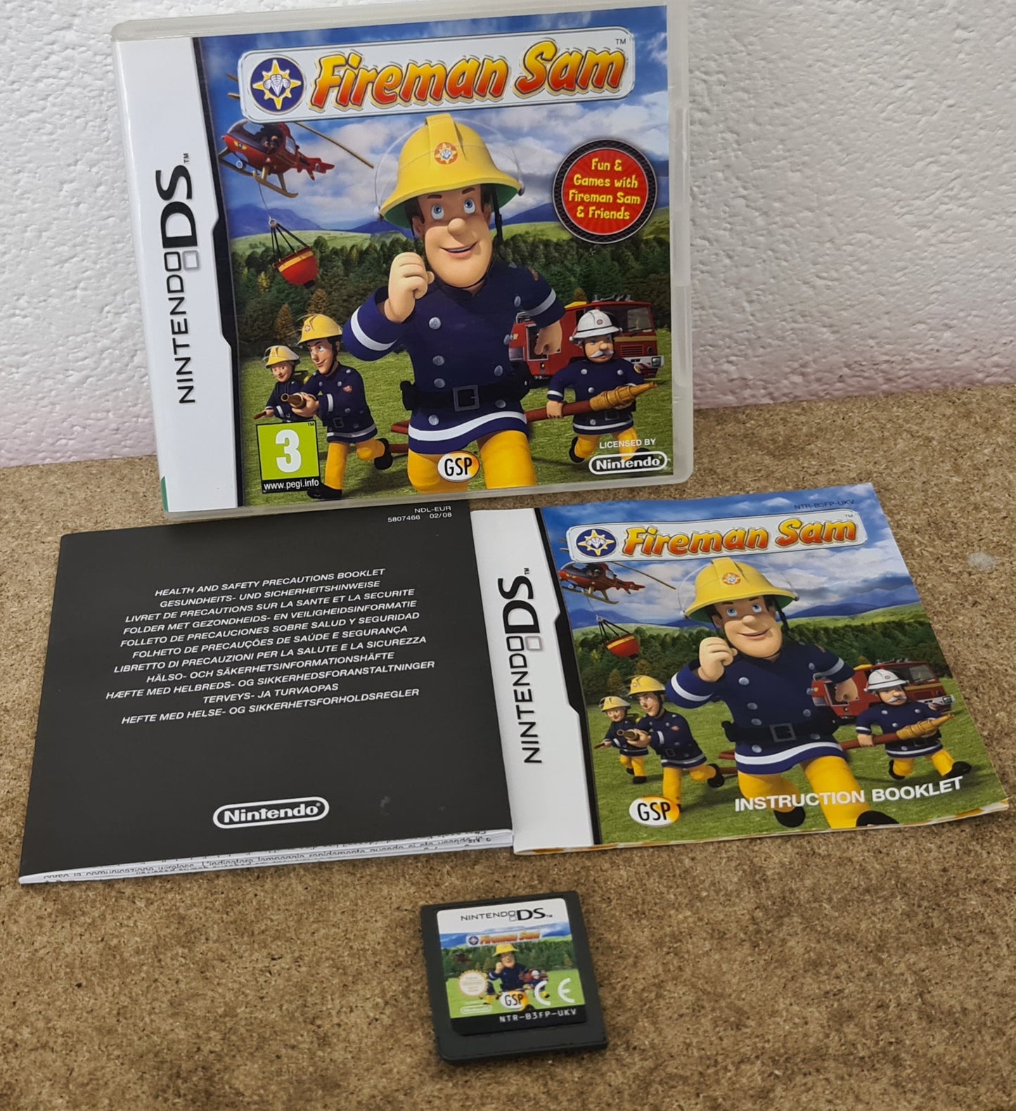 Fireman Sam Nintendo DS Game