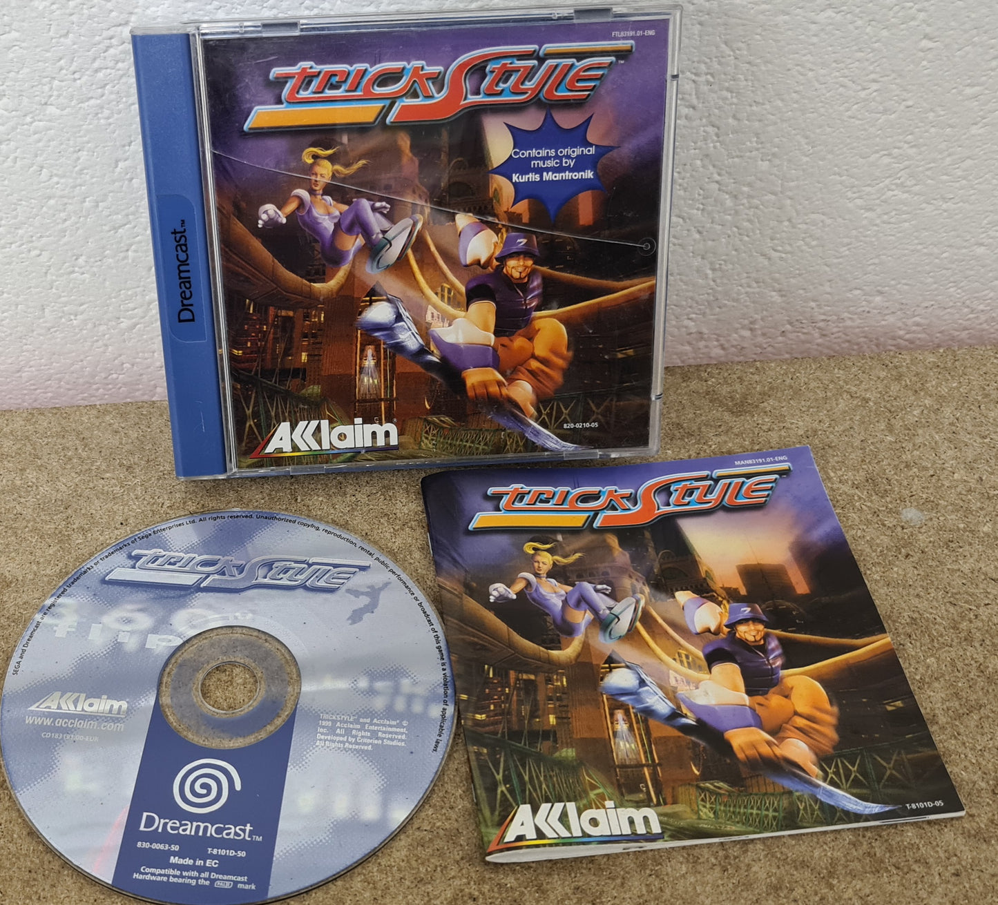 Trickstyle Sega Dreamcast Game
