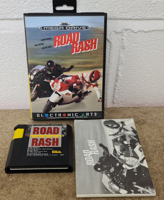 Road Rash Sega Mega Drive Game