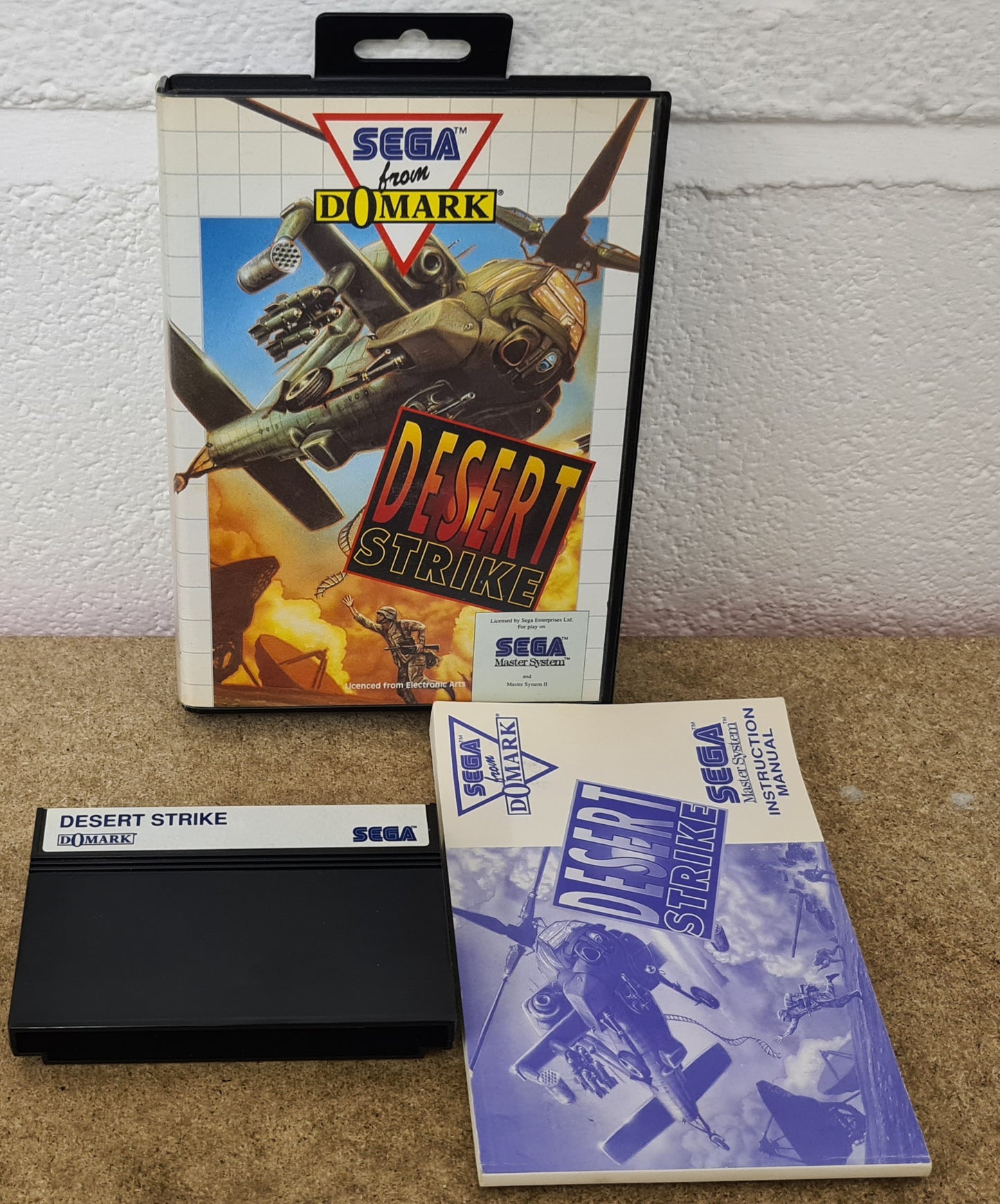 Desert Strike Sega Master System Game