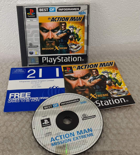 Action Man Mission Xtreme Best of Infogrames Sony Playstation 1 (PS1) Game