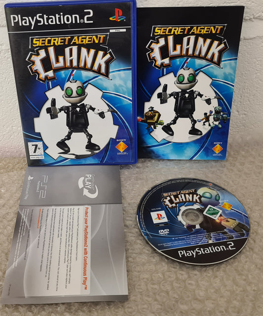 Secret Agent Clank Sony Playstation 2 (PS2) RARE Game