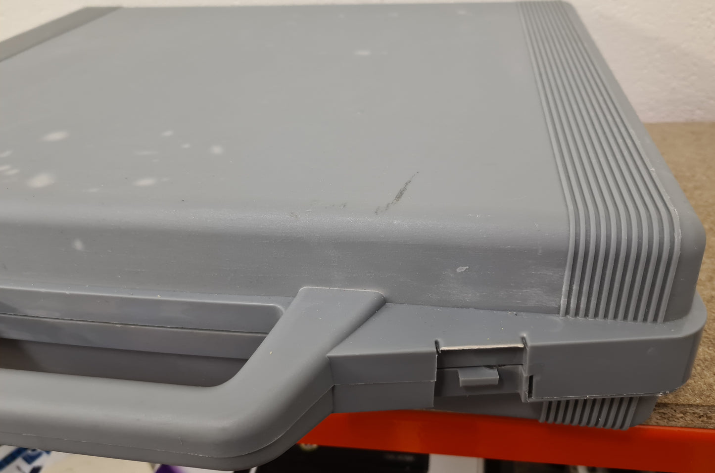 Super Nintendo Entertainment System (SNES) Console with Plastic Carry Case