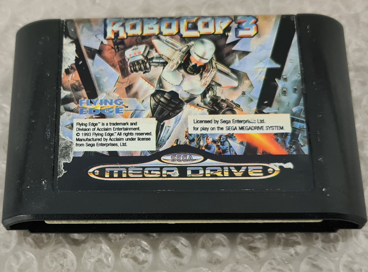 Robocop 3 Sega Mega Drive RARE Game Cartridge Only