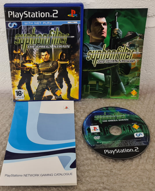 Syphon Filter The Omega Strain PS2 (Sony Playstation 2) game