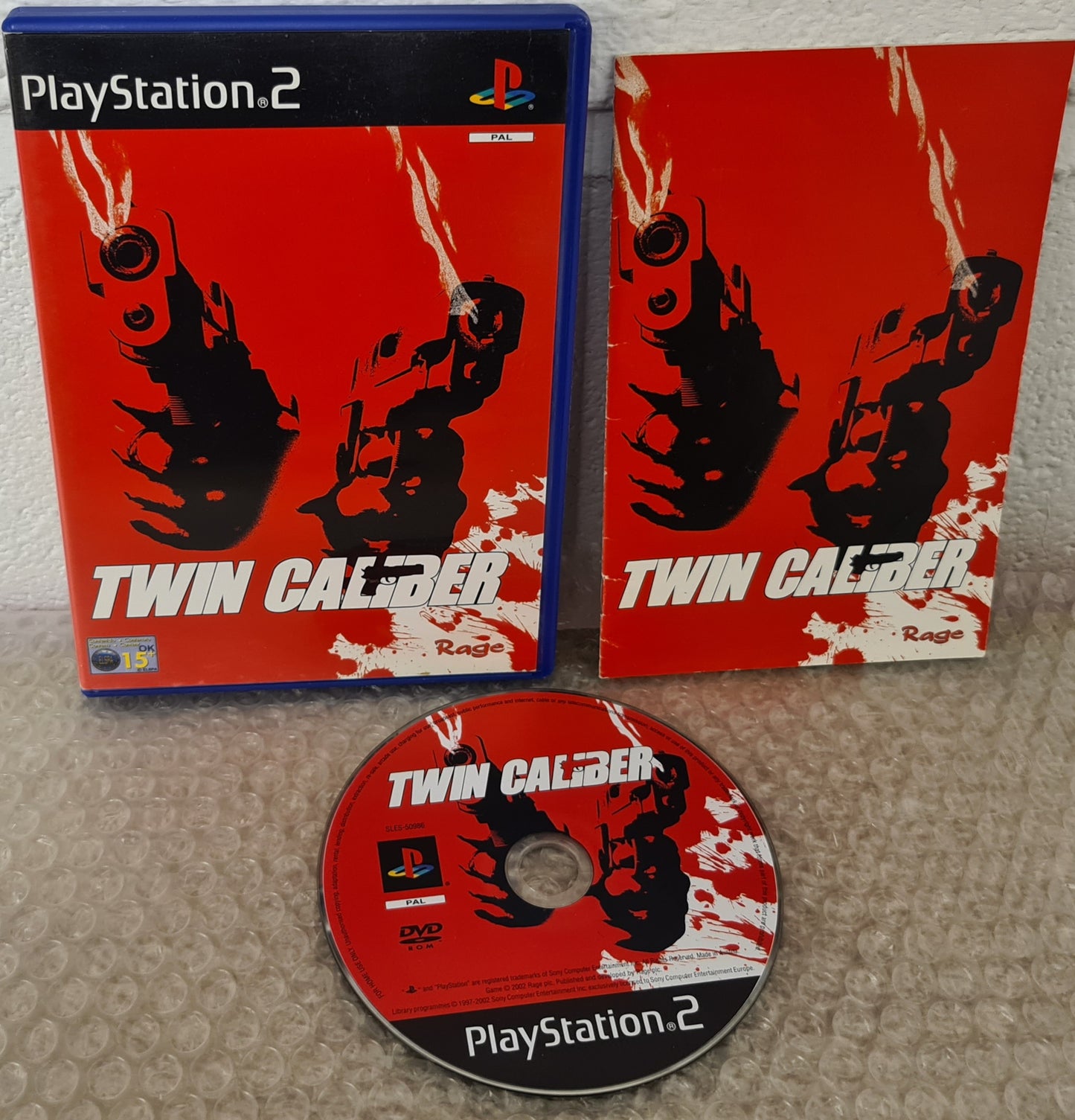 Twin Caliber Sony Playstation 2 (PS2) Game