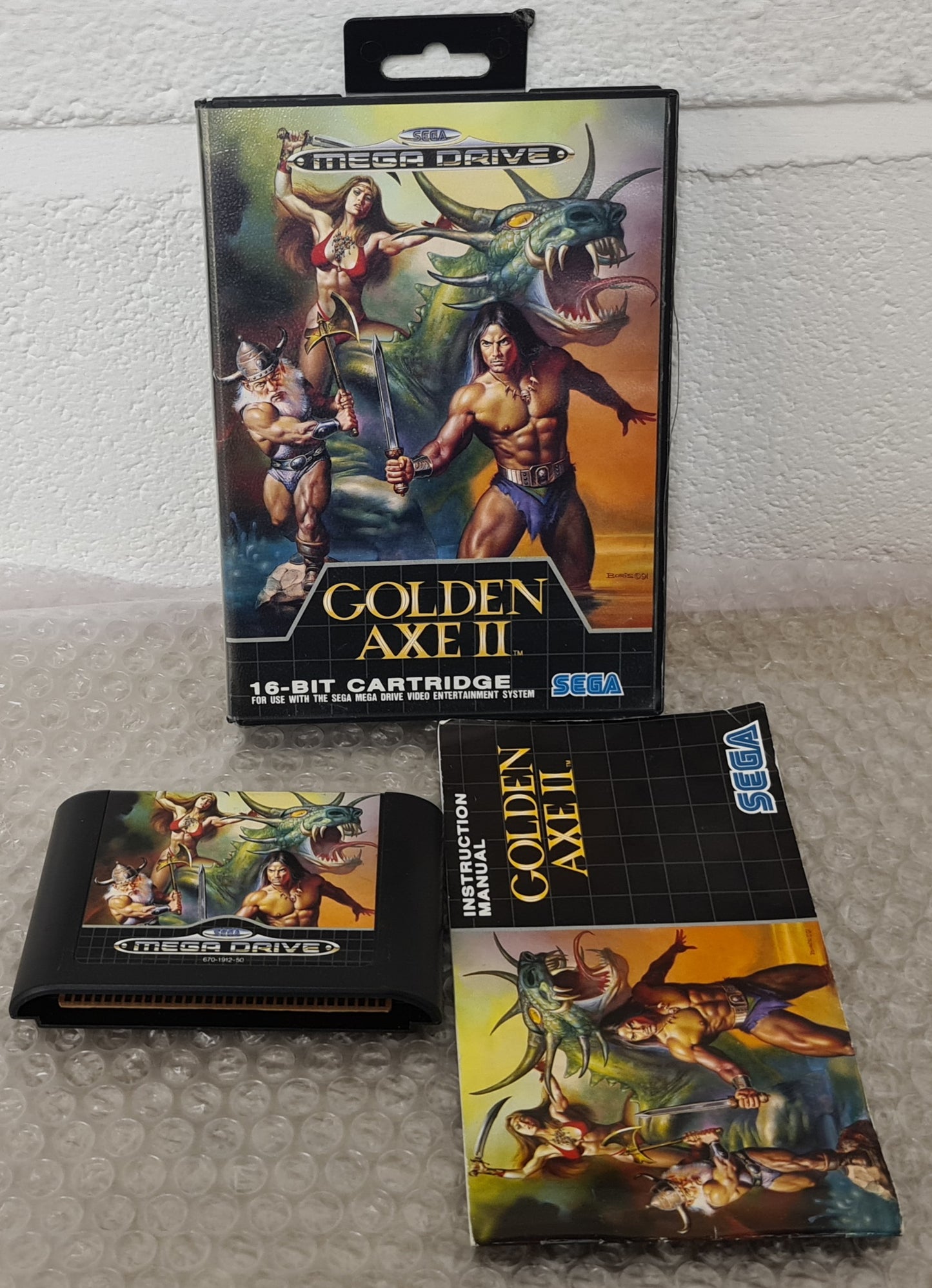 Golden Axe II Sega Mega Drive Game