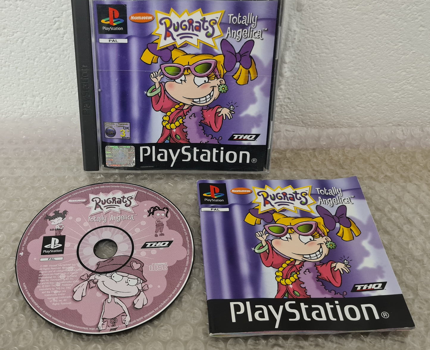 Rugrats Totally Angelica Sony Playstation 1 (PS1) Game