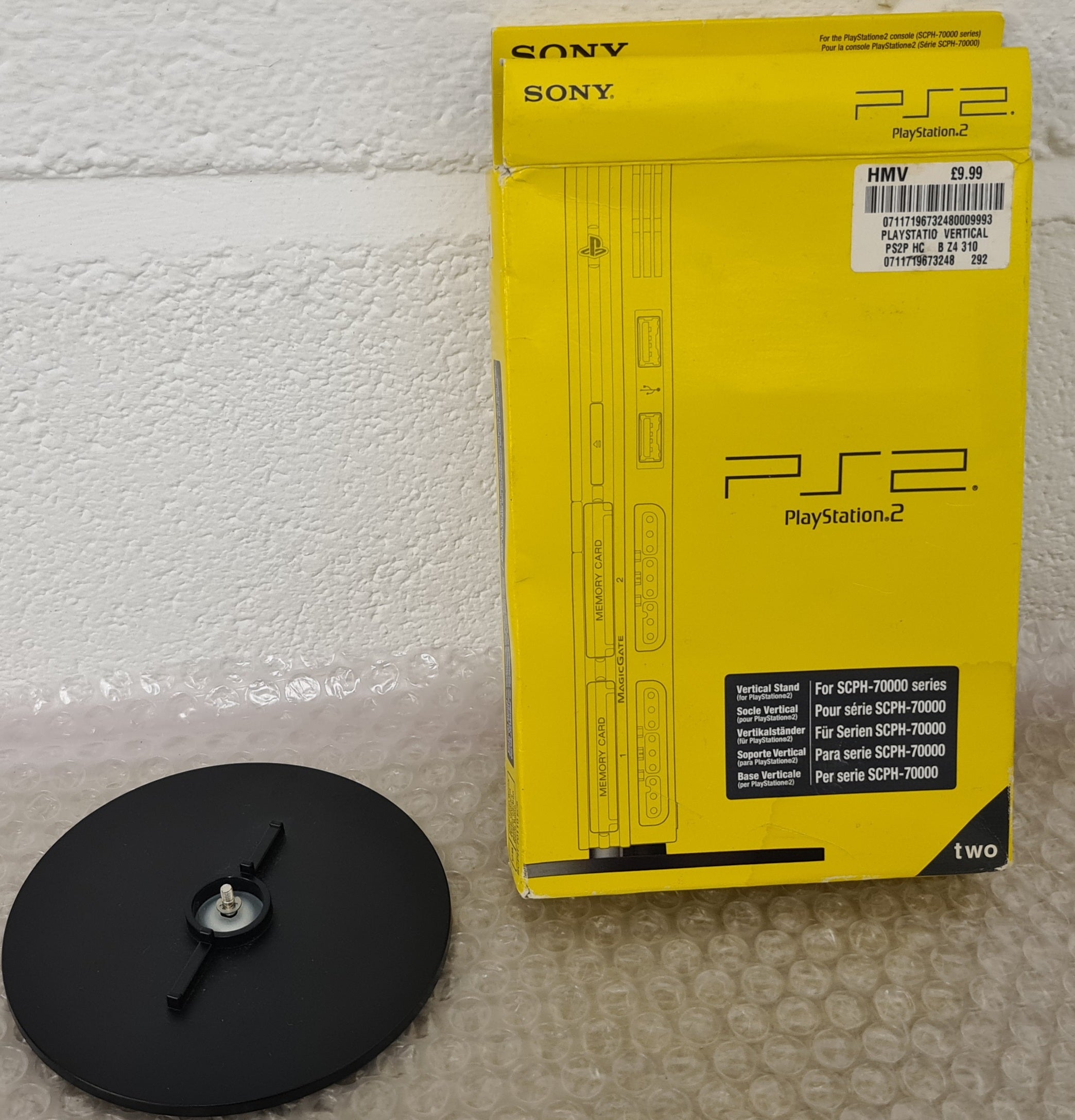 Boxed Vertical Stand for the SCPH 7000 Series Sony Playstation 2