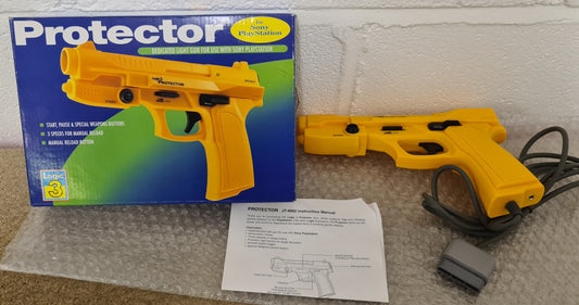 Boxed Logic 3 Protector Light Gun for Die Hard Sony Playstation 1 (PS1) Accessory