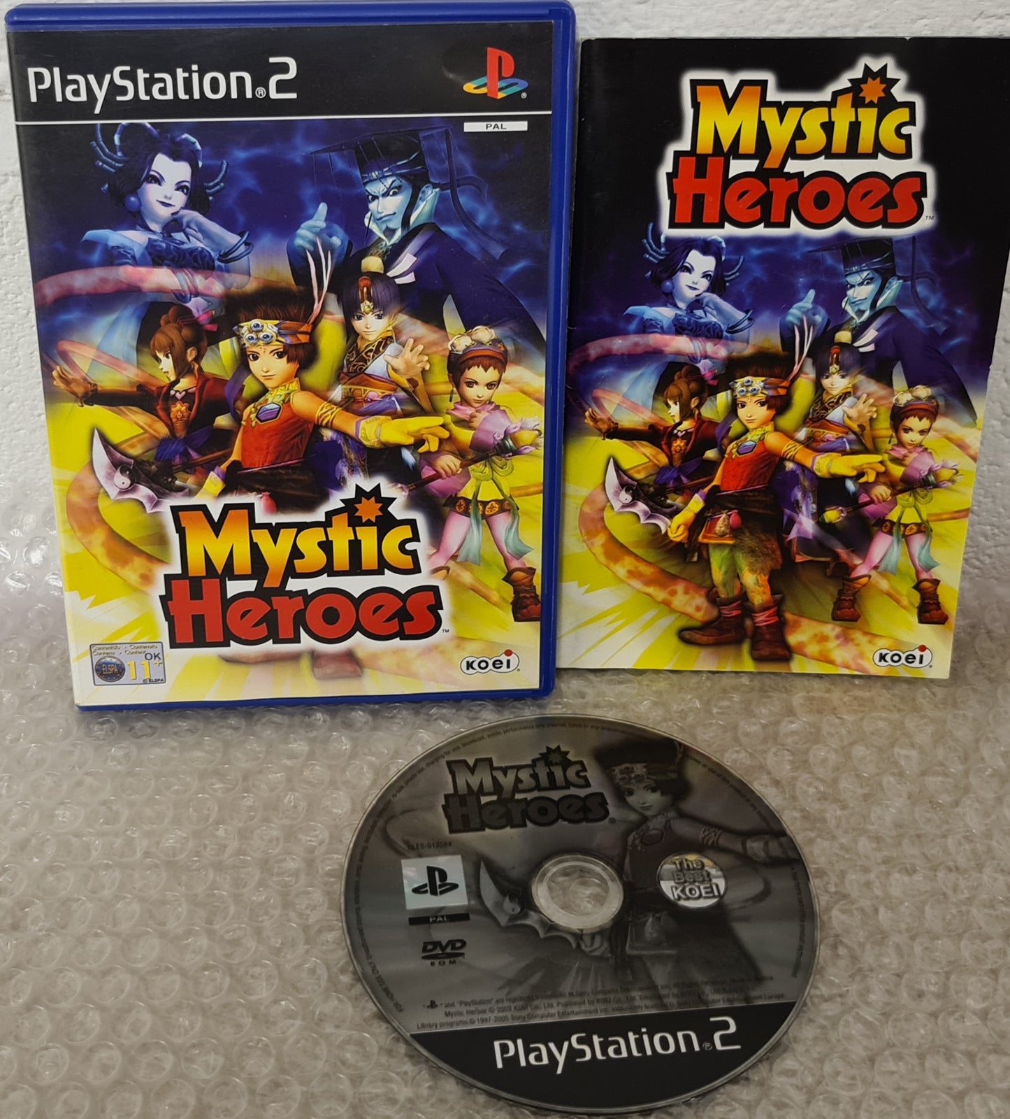 Mystic Heroes Sony Playstation 2 (PS2) Game