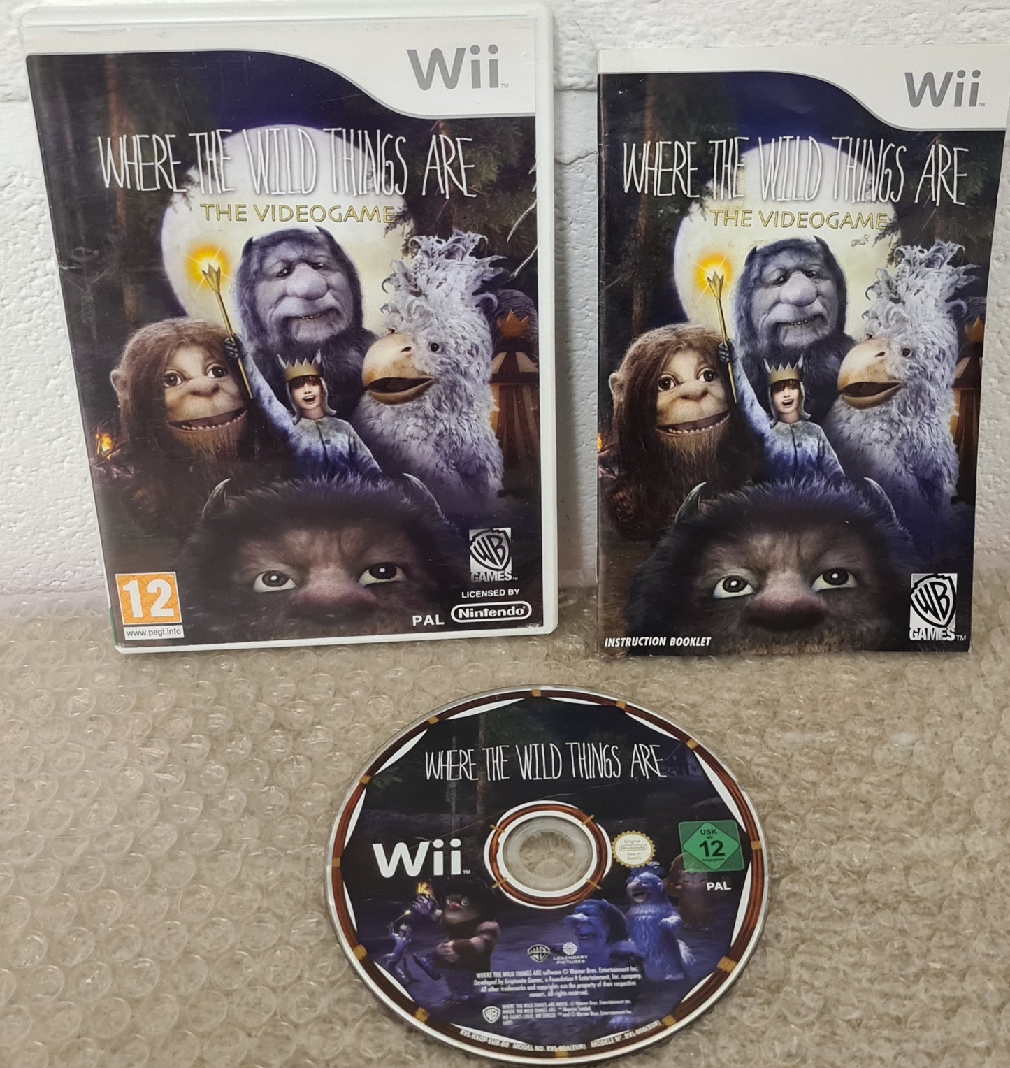 Where The Wild Things Are Nintendo Wii Game