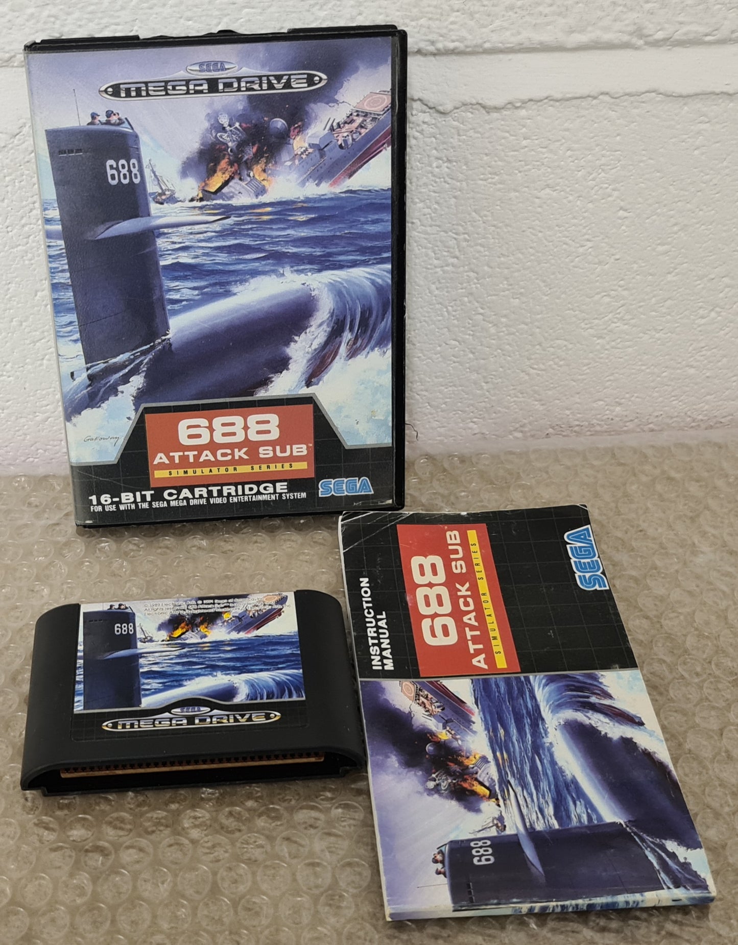 688 Attack Sub Sega Mega Drive Game