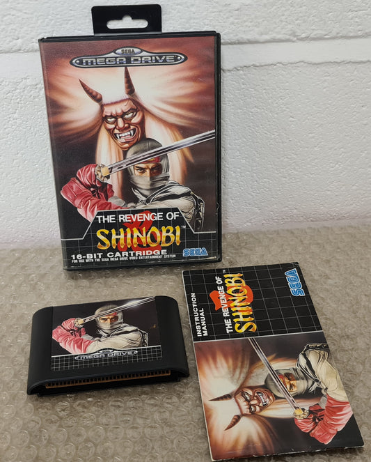 The Revenge of Shinobi Sega Mega Drive Game