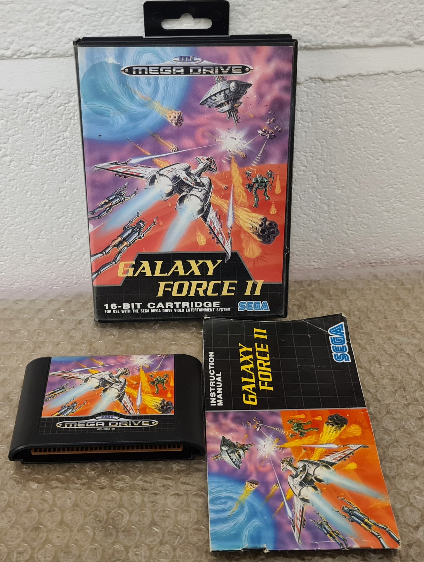Galaxy Force II Sega Mega Drive Game