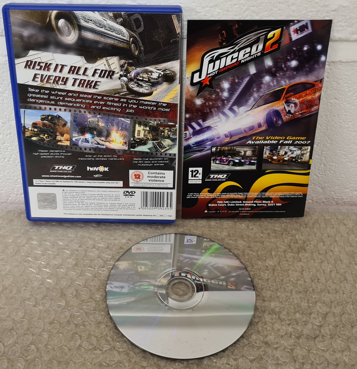 Stuntman Ignition Sony Playstation 2 (PS2) Game