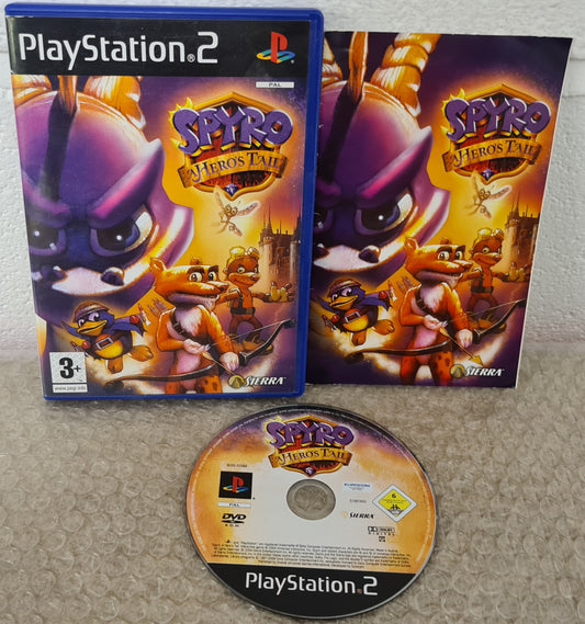 Spyro a Hero's Tail Sony Playstation 2 (PS2) Game