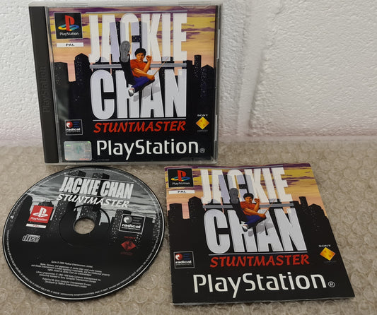 Jackie Chan Stuntmaster Sony Playstation 1 (PS1) RARE Game
