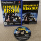 Impossible Mission Sony Playstation 2 (PS2) RARE Game