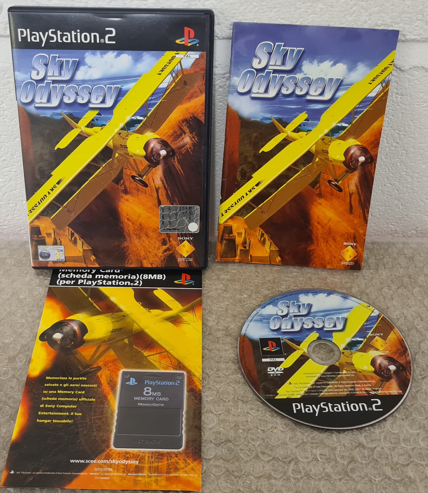 Sky Odyssey Sony Playstation 2 (PS2) Game