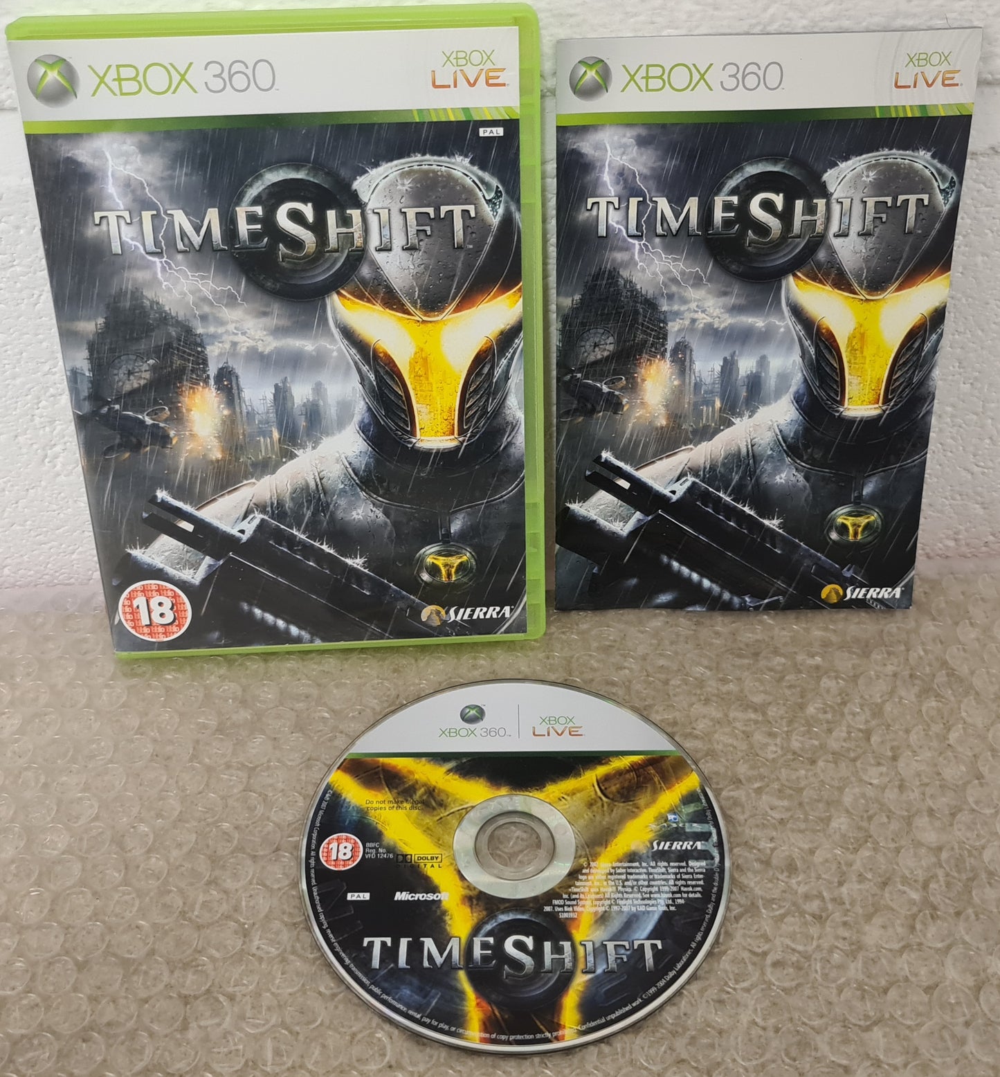 TimeShift Microsoft Xbox 360 Game