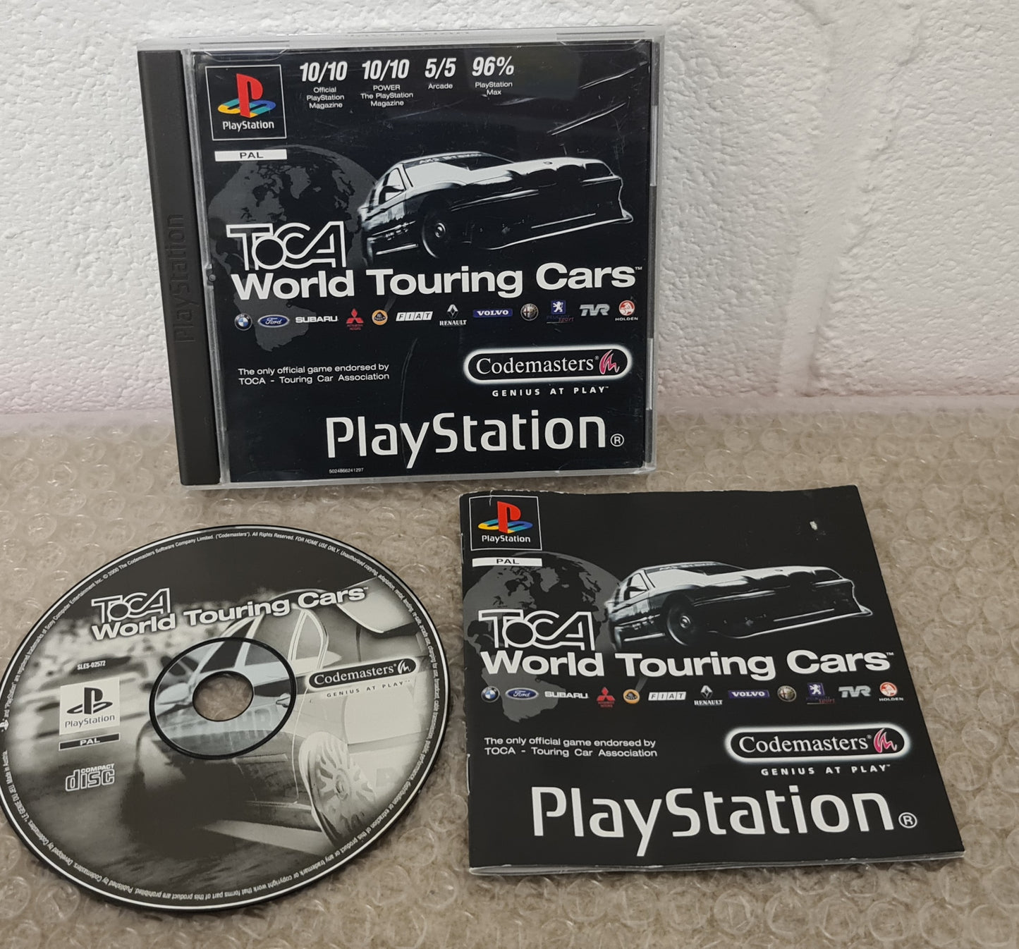 Toca World Touring Cars Sony Playstation 1 (PS1) Game