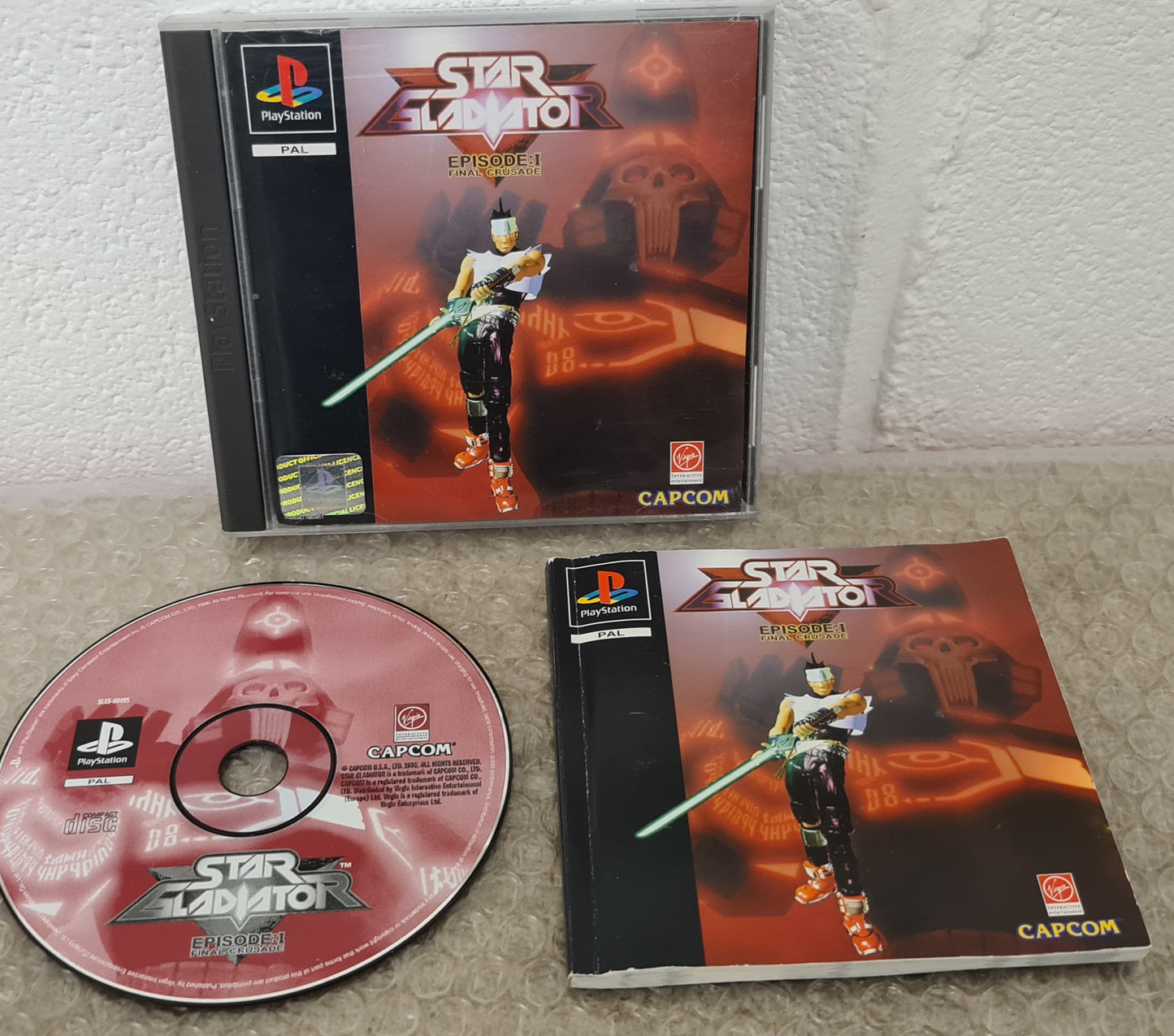 Star Gladiator Episode: 1 Final Crusade Sony Playstation 1 (PS1) Rare Game