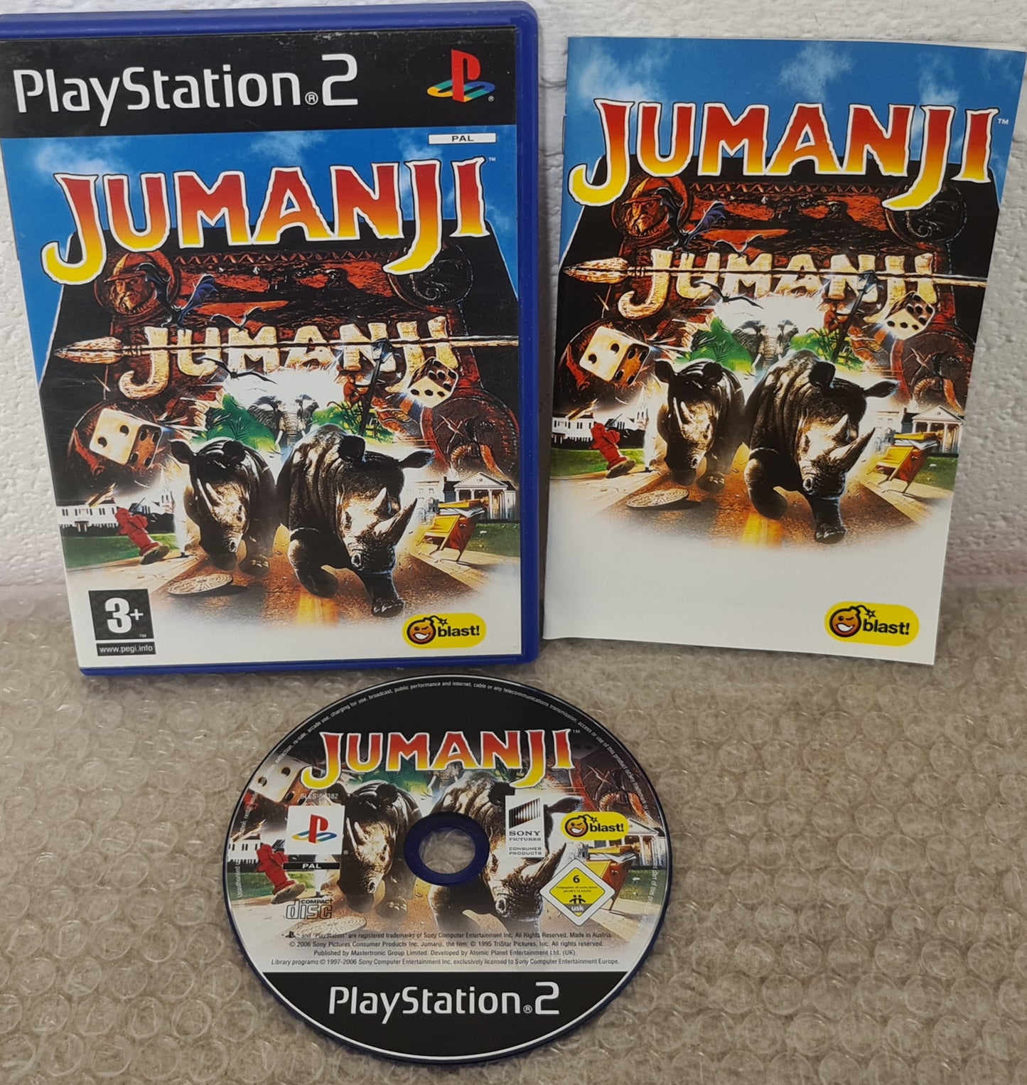 Jumanji Sony Playstation 2 (PS2) Game