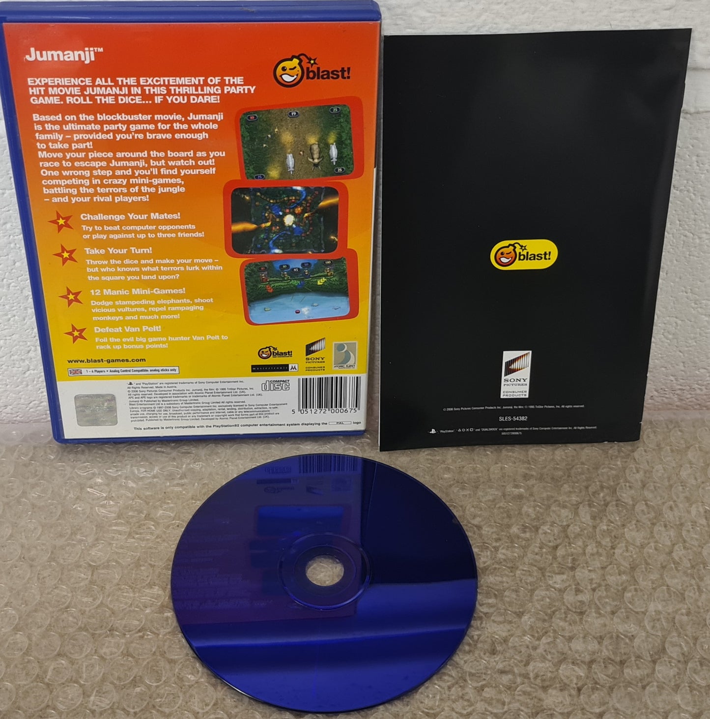 Jumanji Sony Playstation 2 (PS2) Game