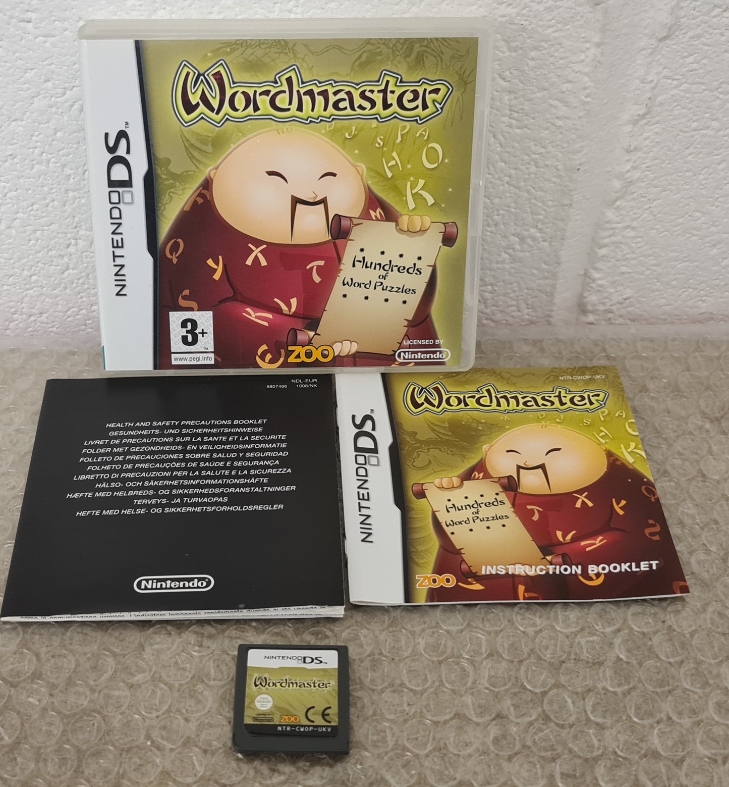 Wordmaster Nintendo DS Game