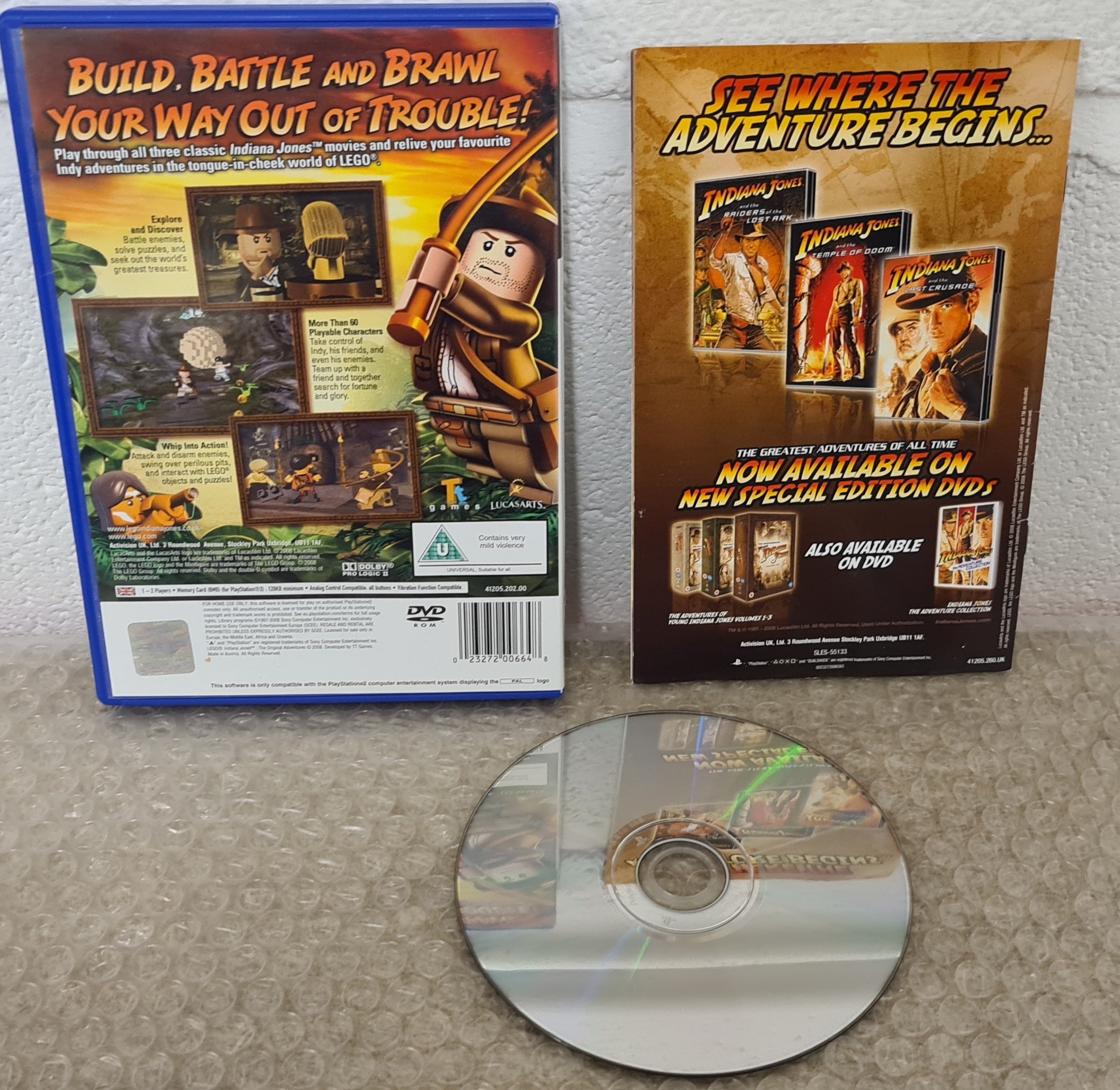 Lego indiana jones 2 ps2 hot sale