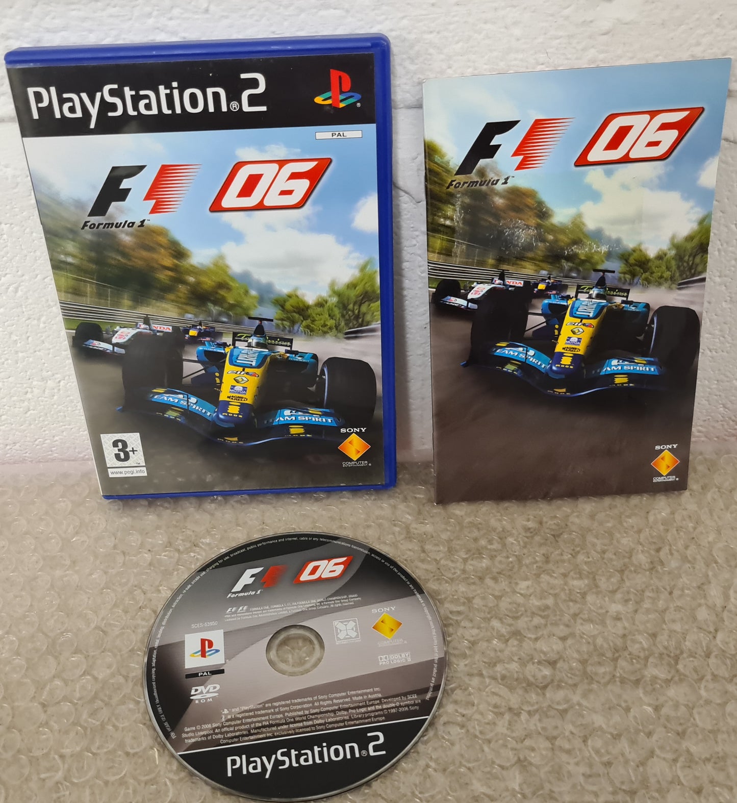 Formula 1 06 Sony Playstation 2 (PS2) Game