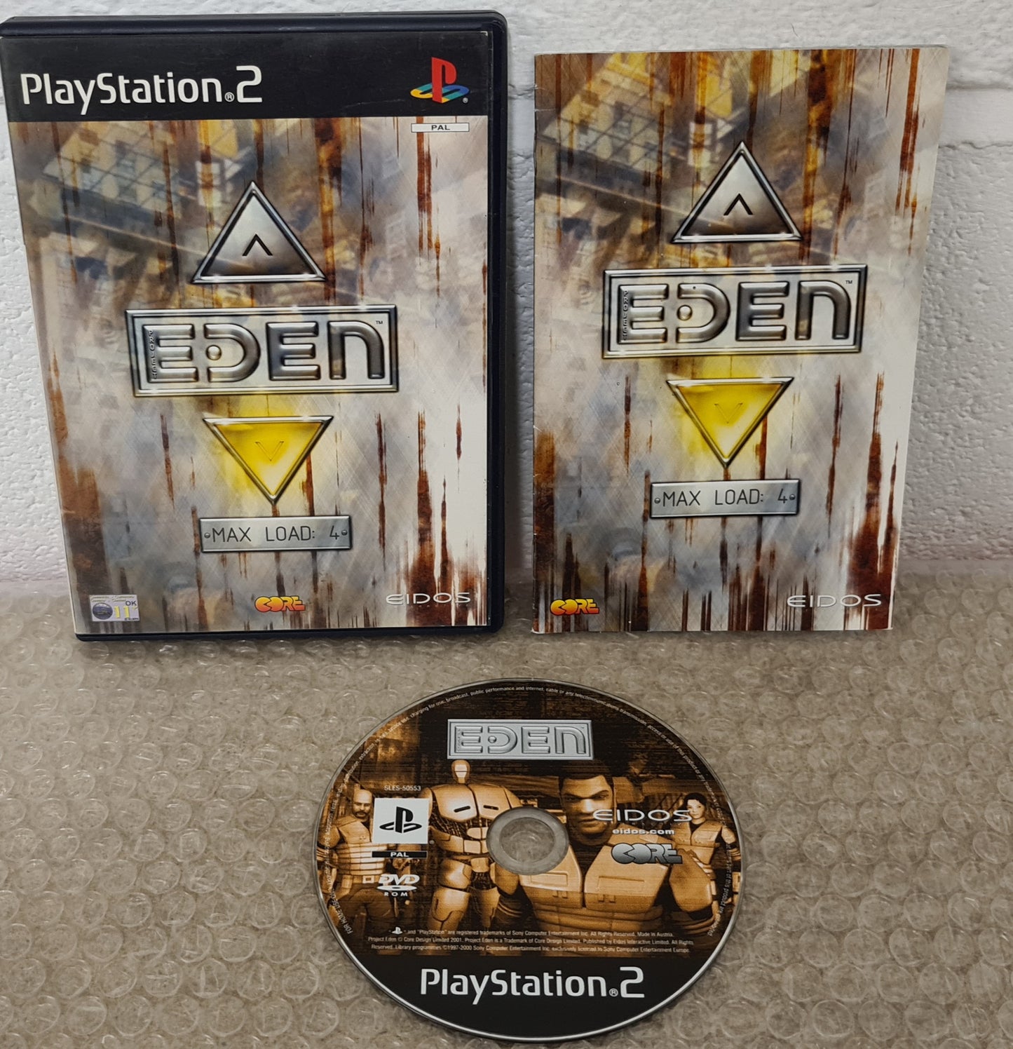 Project Eden Sony Playstation 2 (PS2) Game