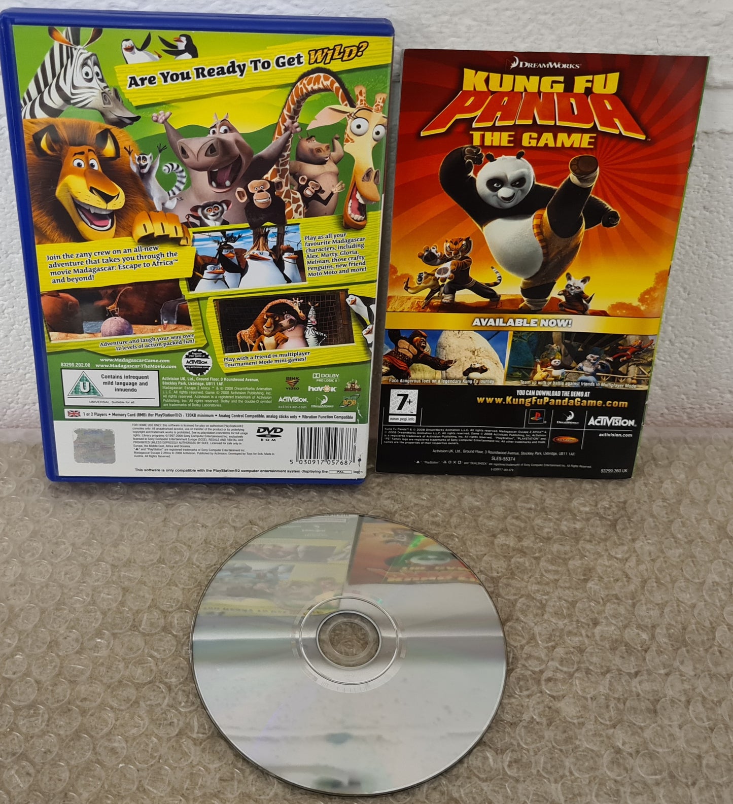 Madagascar Escape 2 Africa Sony Playstation 2 (PS2) Game