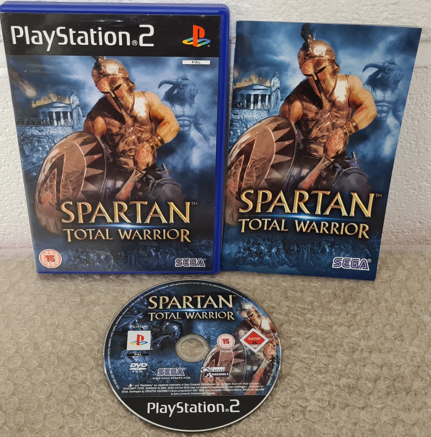 Spartan Total Warrior Sony Playstation 2 (PS2) Game