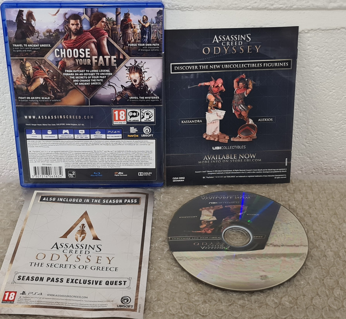 Assassin's Creed Odyssey Sony Playstation 4 (PS4) Game